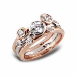 7 stone diamond ring