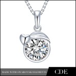 Wholesale_925_Sterling_Silver_Virgo_Necklace_Pendant