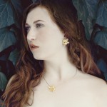 Kaja Gjedebo Secret garden necklace+earrings jpg