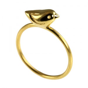Gold Small Sparrow Ring
