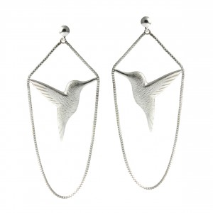 Jana Reinhardt Silver Hummingbird Earrings hb-er (2)