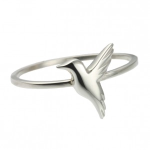 Jana Reinhardt Small Silver Hummingbird Ring small-hb-ring