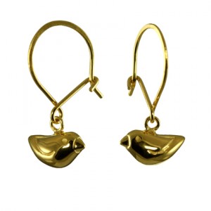 Tiny Gold Sparrow Hook ER