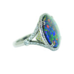 8.85 ct opal ring high res side by Jeffrey Bilgore