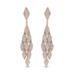 Autumn Chandelier Earrings by Beauvince Jewelry
