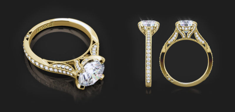 unique engagement rings