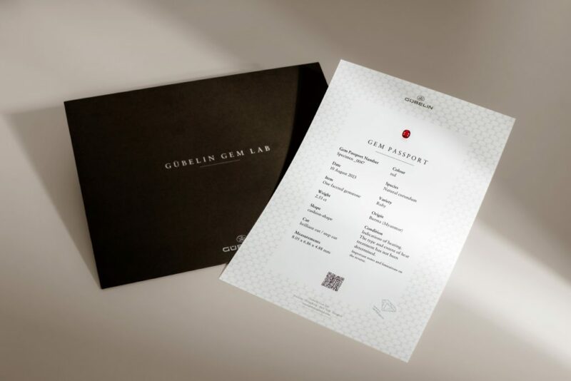 Gübelin Gem Lab Introduces New Gem Passport Service gem passport gubelin gem lab ruby 1024x683