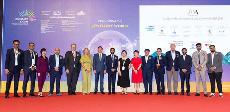 Jewellery & Gem WORLD Hong Kong Recognises Sustainability Champions sustainability award