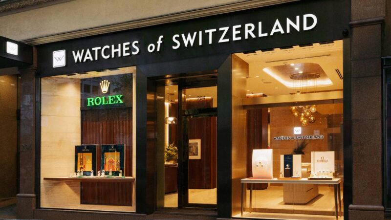 Watches of Switzerland Group Announces £25 Million Share Buyback watches